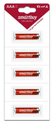 Батарейка Smartbuy LR03/5B strip (60) фото