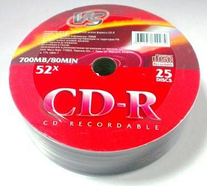 VS CD-R 80 52x Shrink/25 фото
