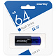 UFD Smartbuy 64GB Click Black-Blue (SB64GBCL-B) фото
