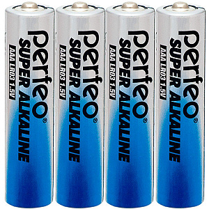 Батарейка Perfeo LR03/4SH Super Alkaline фото