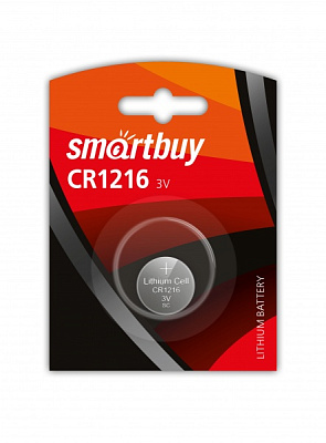 Батарейка Smartbuy литевый элемент CR 1216 1B фото