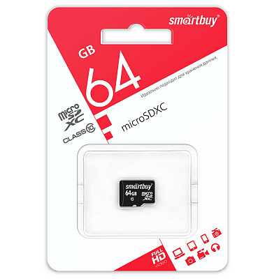 Micro SDXC Smartbuy 64GB Class 10 (без адаптера) LE фото