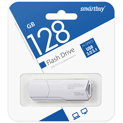 UFD 3.0 Smartbuy 128GB CLUE White (SB128GBCLU-W3) фото
