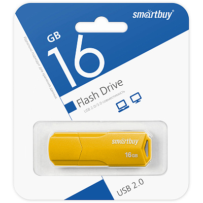 UFD Smartbuy 16GB CLUE Yellow (SB16GBCLU-Y) фото