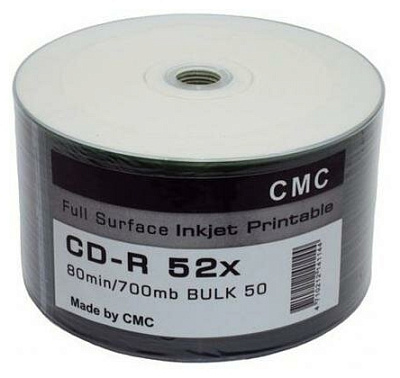 СМС CD-R 52x Bulk/50 Full Ink Print фото