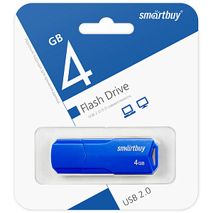 UFD Smartbuy 4GB CLUE Blue (SB4GBCLU-BU) фото