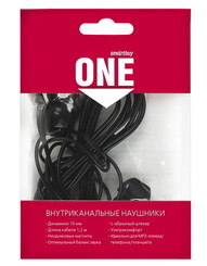 Универсальная мобильная гарнитура Smartbuy ONE, черная (SBH-100)/400 фото