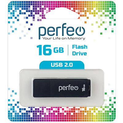 USB Perfeo 16GB C04 Black фото