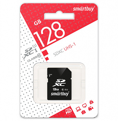 Micro SDXC Smartbuy 128GB Class 10 UHS-1  фото