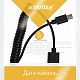 Дата-кабель Smartbuy USB - micro USB, спиральный, длина 1.0м, черный (iK-12sp black) фото