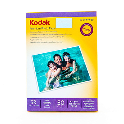 Фотобумага Kodak глянцевая 13х18 200г/м 50 л (N 193) фото