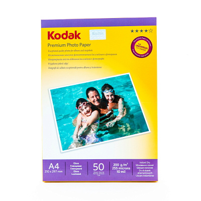 Фотобумага Kodak глянцевая A4 200г/м 50 л (N 136) фото